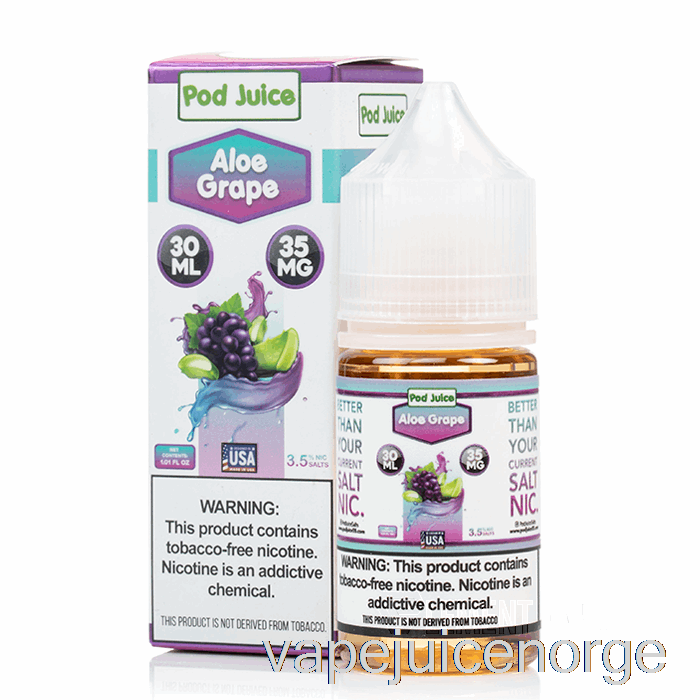 Vape Juice Aloe Drue - Pod Juice - 30ml 35mg